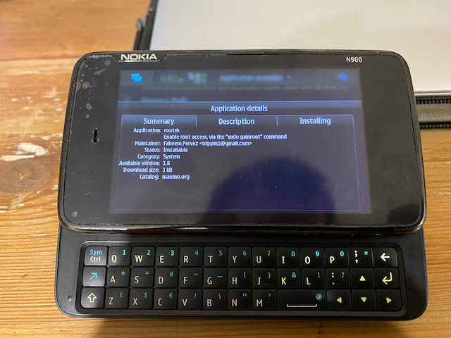 nokia n900 linux