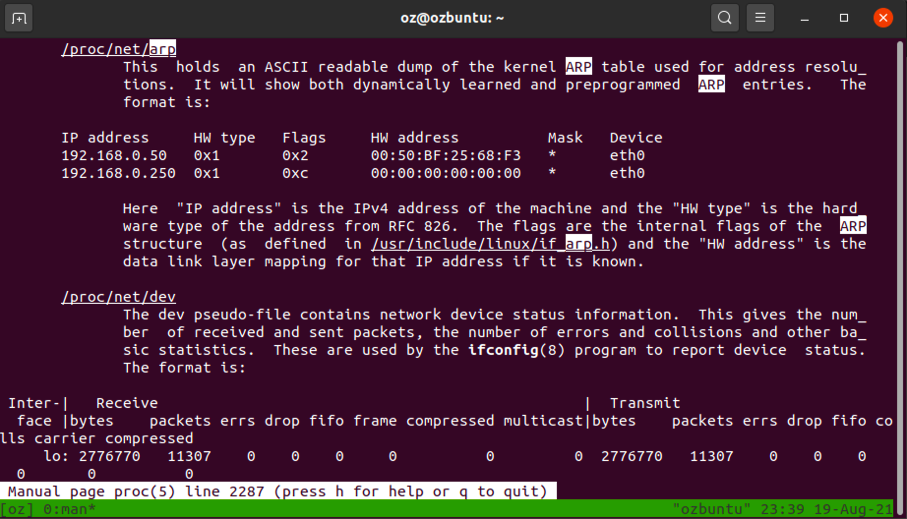 The curious case of ARP Netmask