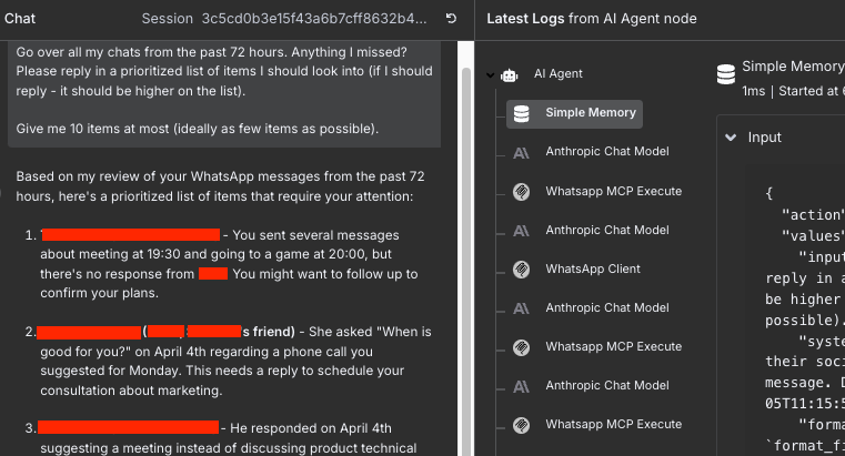 I now use AI Agents to text you back