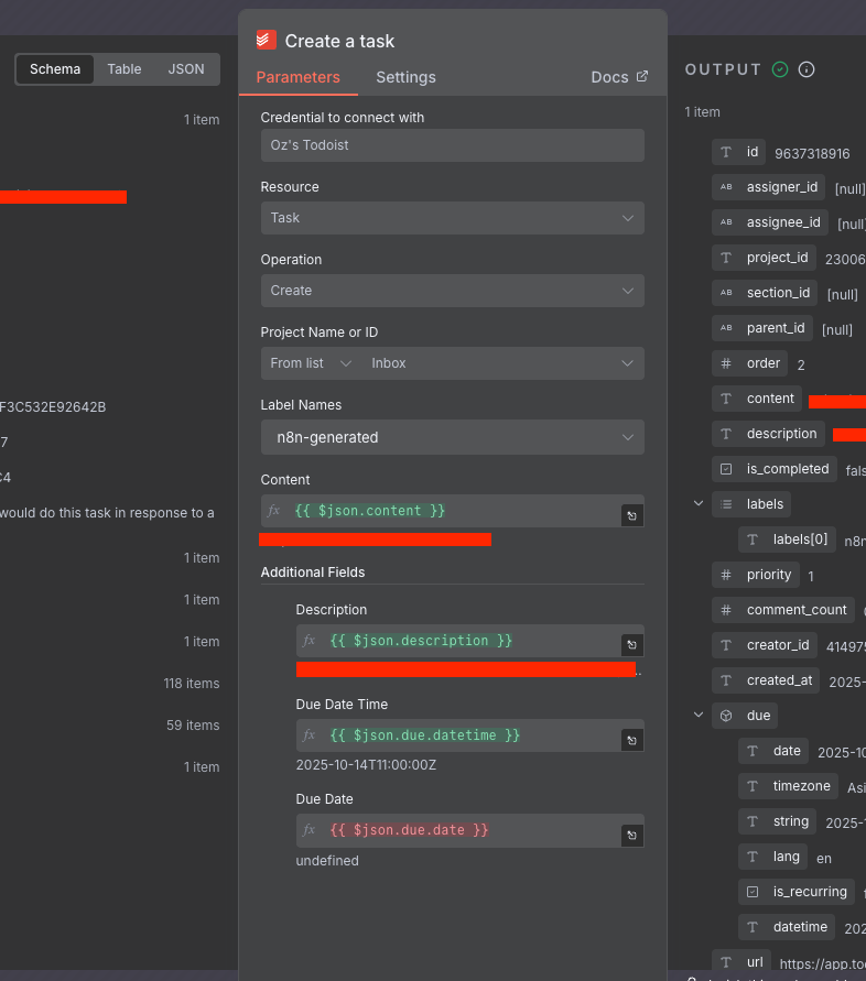 From WhatsApp to Todoist: an n8n + Whatsmeow automation